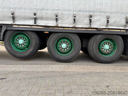 Krone 3-ass schuifzeilen oplegger