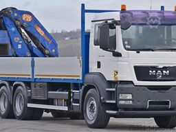 MAN TGS 26.360*PRITSCHE 6,60m * PM 30 SP / FUNK *6x4