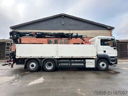 MAN TGS 26.440 Baustoff Hiab XS177 K Lenk Navi