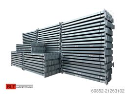ca. 50,30 lfm. Dexion P90 Palettenregale H:6,5m Fachlast: 3000kg Schwerlastregale