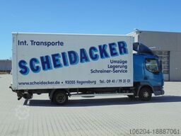 DAF LF45.140 Möbelkoffer Bett 1000kg LBW