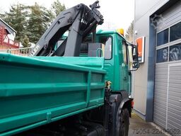 MAN Dreiseitenkipper MAN 7731 mit Kran