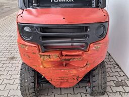 Linde H 30 Diesel Triplex Zinkenverstellgerät