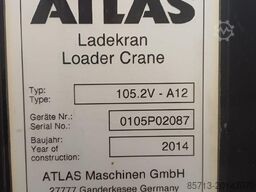 Atlas Occ Autolaadkraan Atlas 105.2V + radio