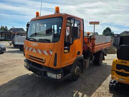 IVECO 75E15 3-S-Kippoer Meilöer mit Fassi F50 Kran
