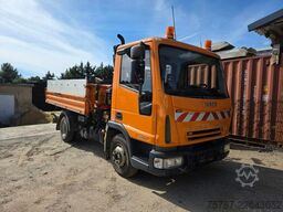 IVECO 75E15 3-S-Kippoer Meilöer mit Fassi F50 Kran