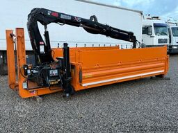 Abrollcontainer mit Hiab Kran 077 B- 3