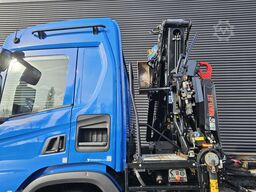Scania P450 XT 8x4*4 / HIAB Z KRAAN + HAAKARM