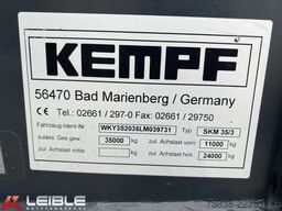 KEMPF SKM 35/3SK*84m³*HARDOX*Liftachse*BPW*