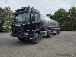 SCANIA G 460 XT 4x4 Unfall, 2 Kreishydraulik,Retarder