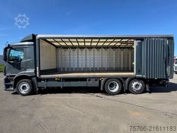 MERCEDES-BENZ ACTROS 2532 / LBW / 2 x AHK / LENKACHSE / 18 PAL