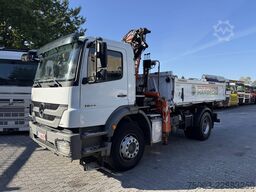 Mercedes-Benz Axor 1829 K 4X2 Kipper mit Kran Atlas 125.2