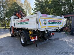 Mercedes-Benz Axor 1829 K 4X2 Kipper mit Kran Atlas 125.2