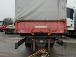 KRONE ZZ/DC07 TANDEM-LAFETTE, STANDARD, BPW-ACHSEN, HECKABSTüTZUNG OHNE CONTAINER