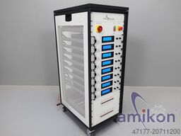 Schulz Electronic Leistungs-Testschrank mit 8× Delta Elektronika SM330-AR-22