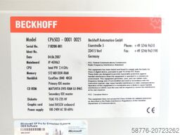 Beckhoff CP6503 Einbau-Panel-PC 19