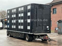 MENKE-JANZEN 4.Stock Viehanhänger Hubdach, Tränke