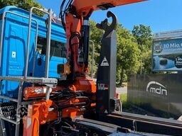 MERCEDES-BENZ Antos 2533 Abrollkipper KRAN FUNK lift/lenk