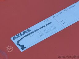 MERCEDES-BENZ Antos 2533 Abrollkipper KRAN FUNK lift/lenk