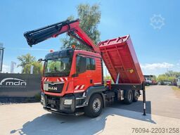 MAN TGS 26.420 6x2 Kipper KRAN Greifer lift/lenk AHK
