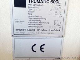 Trumpf Trumatic 600L/TLF 1500T