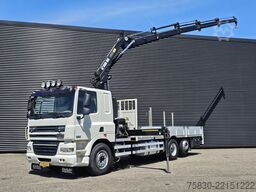 DAF CF 85 410 6x2*4 / HIAB 195 CRANE + REMOTE / KRAN