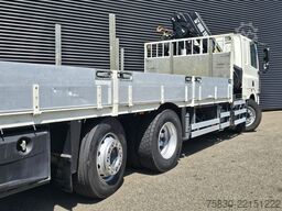 DAF CF 85 410 6x2*4 / HIAB 195 CRANE + REMOTE / KRAN
