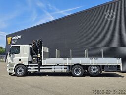 DAF CF 85 410 6x2*4 / HIAB 195 CRANE + REMOTE / KRAN