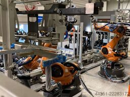 Sturm (Anlage) / KUKA & Yaskawa (Roboter Beschichtungsanlage