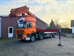 DAF CF 85.430 / 8x2 / HIAB XS 800 E-7 / Handgeschak...