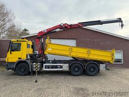 Mercedes-Benz Actros 2636 / 6x4 / HMF2020 - K2 / WAF Kipper /...