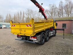Mercedes-Benz Actros 2636 / 6x4 / HMF2020 - K2 / WAF Kipper /...
