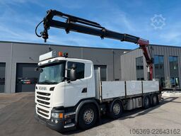 SCANIA G450 8x2*6 Euro 6 / Crane / Kran / HMF 2620 K5