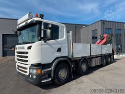 SCANIA G450 8x2*6 Euro 6 / Crane / Kran / HMF 2620 K5