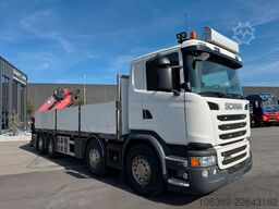 SCANIA G450 8x2*6 Euro 6 / Crane / Kran / HMF 2620 K5