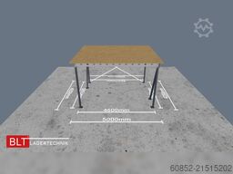 21,25 m² Lagerbühne , OK 300 cm 500 kg/m², sofort ab Lager