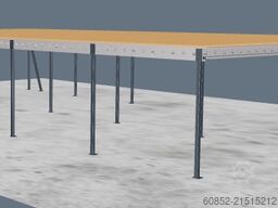 10x20m Lagerbühne , Belastung : 500kg/qm Unterkante: 3m ,ca. 200qm , Systembühne