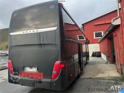 Setra S411 tour bus w/ 29+2+1 seats and winter tires. Lo
