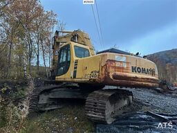Komatsu PC240LC excavator. WATCH VIDEO.