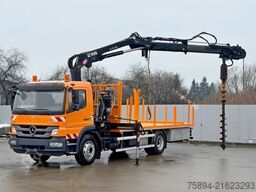 MERCEDES-BENZ ATEGO 1324 * HIAB 144 B - DUO + Bohrgerät * TOP