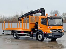 MERCEDES-BENZ ATEGO 1324 * HIAB 144 B - DUO + Bohrgerät * TOP