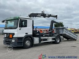 Mercedes-Benz 1841L Abroller + Kran + FB 7.6m=1.2 t.