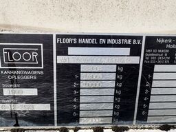 Floor 2- Flower Sales Trailer 2-Axle / Box / Koffer /...
