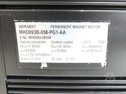 Indramat MHD093B-058-PG1-AA SN:MHD093-09358 - ! -