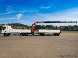 SCANIA R500 FASSI F235 A.2.26 + FUNK + Anhänger!