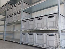 SSI Schäfer R3000  Kistenregal Regallänge: 4,92 lfm.