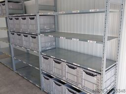 SSI Schäfer R3000  Kistenregal Regallänge: 4,92 lfm.