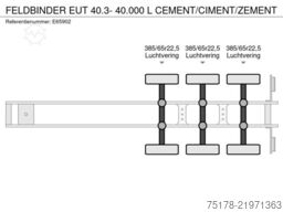FELDBINDER EUT 40.3- 40.000 L CEMENT/CIMENT/ZEMENT