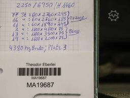 unbekannt Tiefe 1100 mm