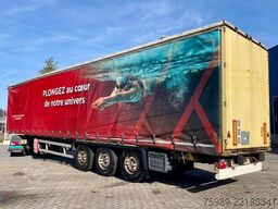 KRONE 3 Axle  BPW  axles, sliding roof, Disc brakes, ...
